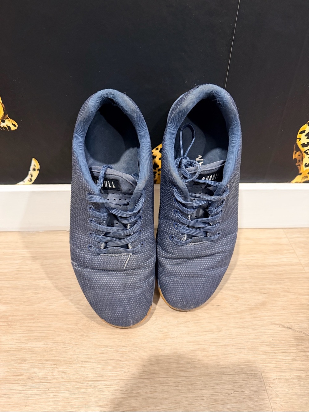 Navy Nobull outwork Casual Knit Sneakers 10.5 men’s 12 women’s